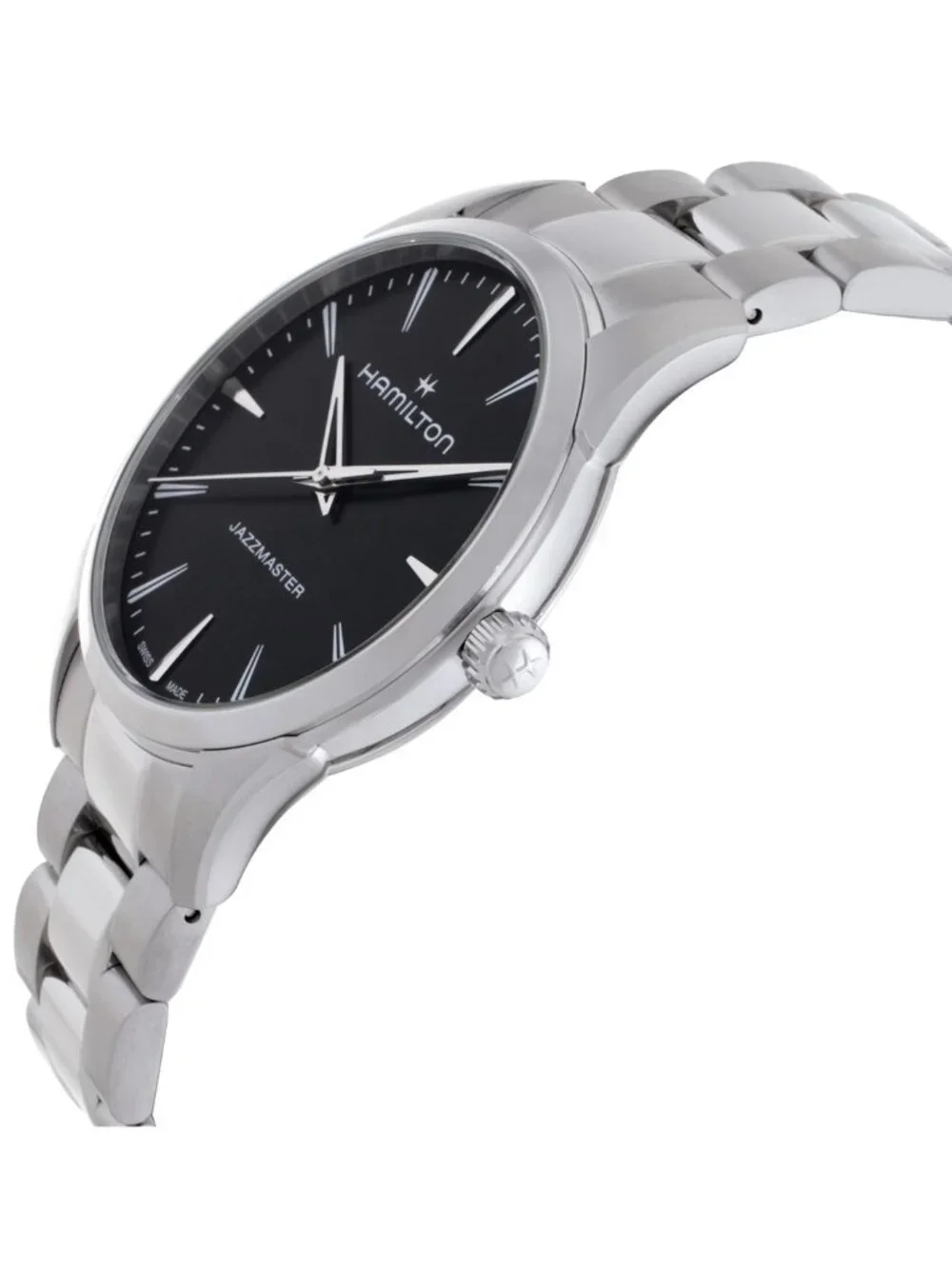 NWT Hamilton Jazzmaster Quartz Black Dial Men's Watch
